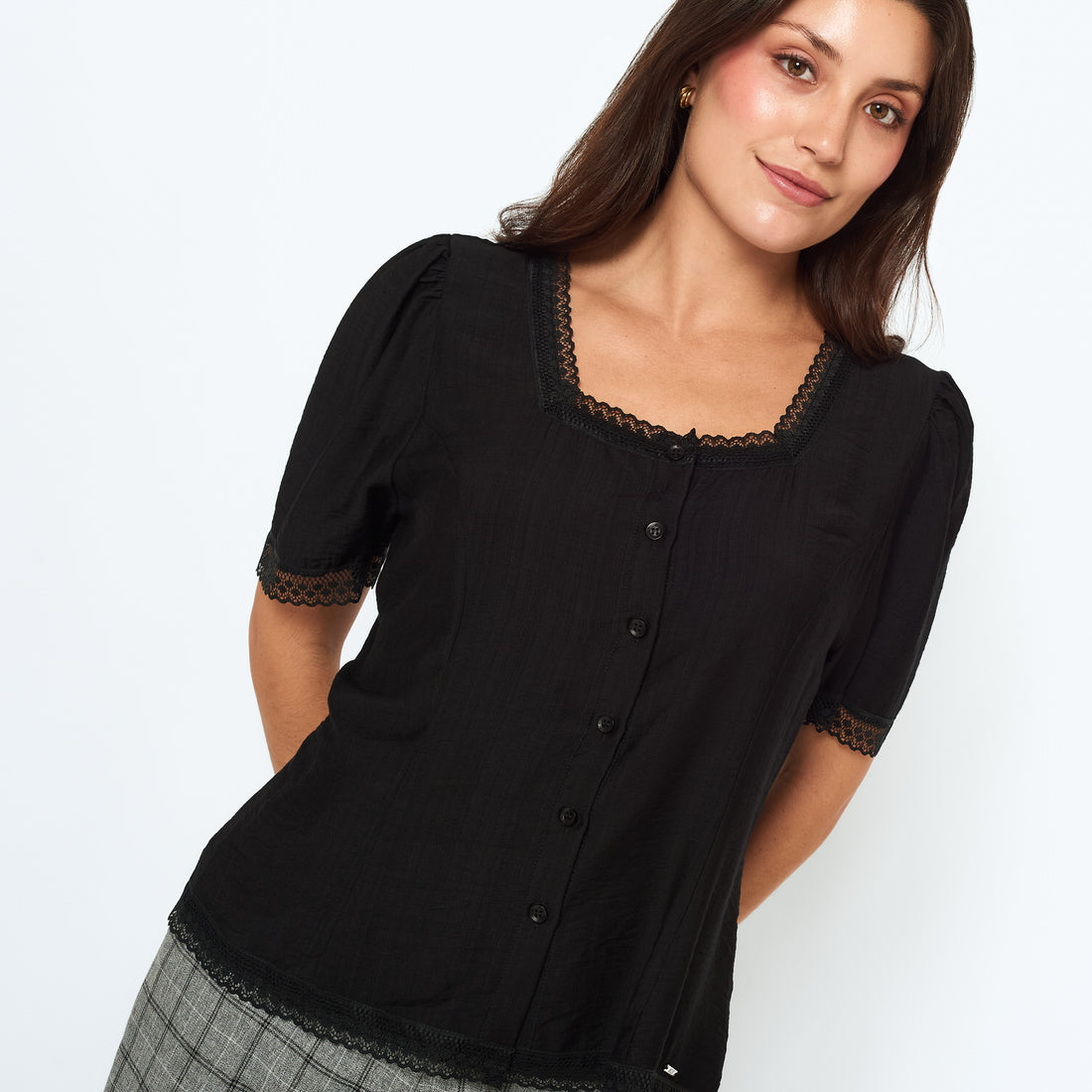 Blusa Agustina Negro