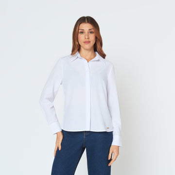 Blusa Carmen Blanco