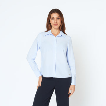 Blusa Carmen Celeste