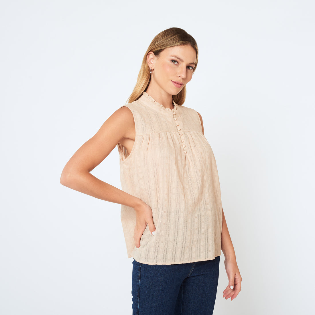 Blusa Olenka Beige