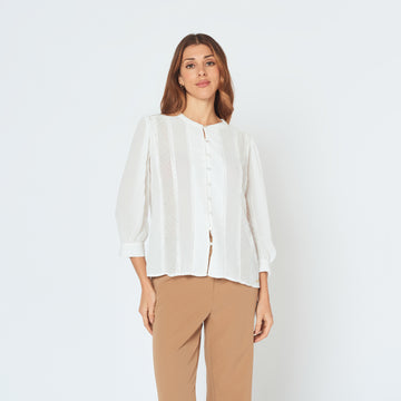Blusa Paige Hueso