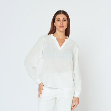 Blusa Petunia Hueso