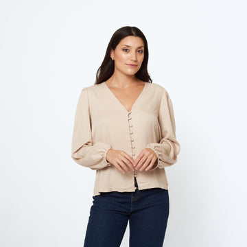 Blusa Riri Beige