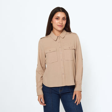 Blusa Rochi Beige