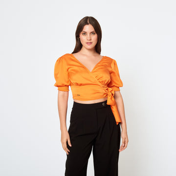 Blusa Samantha Naranja