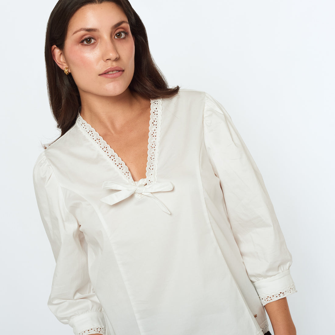 Blusa Silvi Hueso