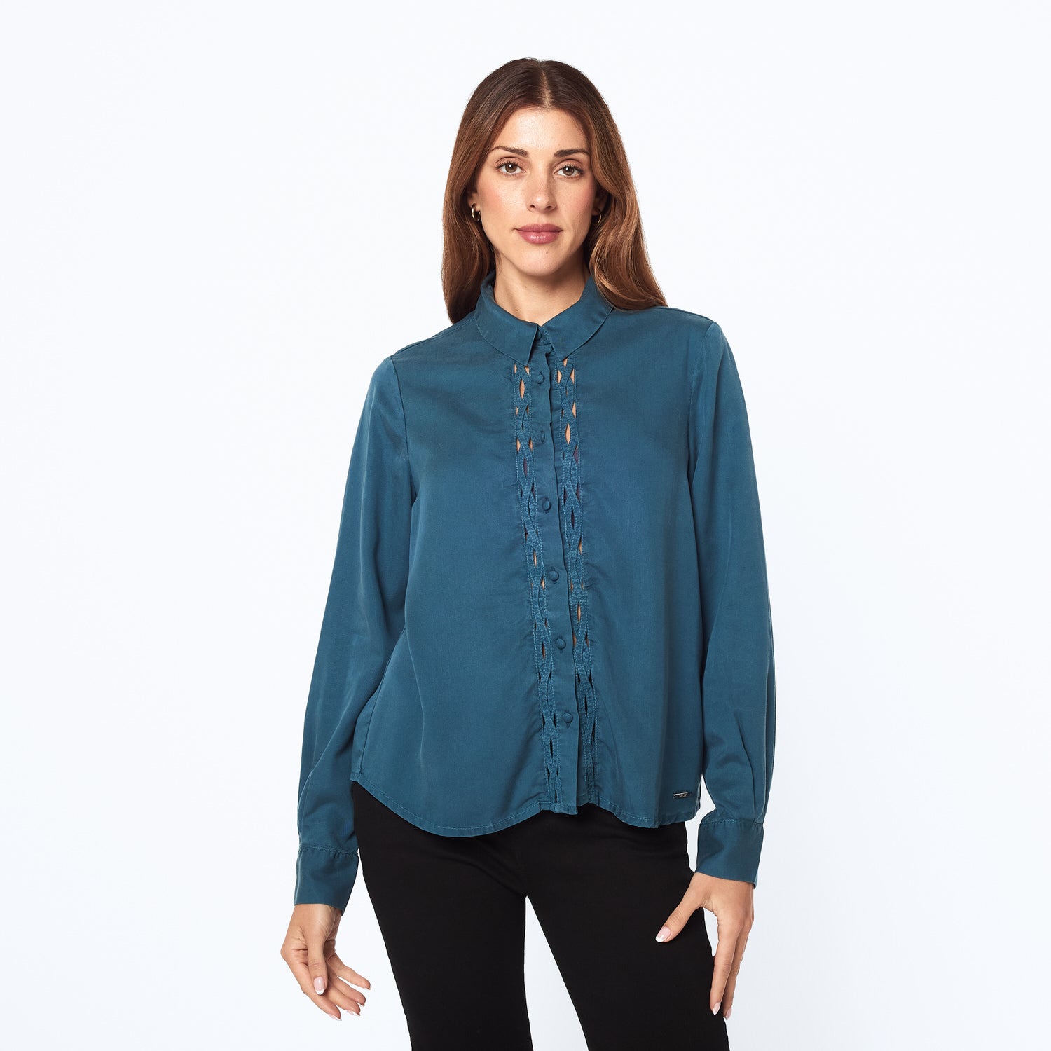 Blusa Tiziana Turquesa - Main Image
