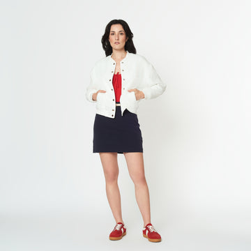 Chaqueta Loraine Hueso