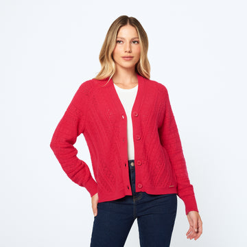 Chompa Elisa Fucsia
