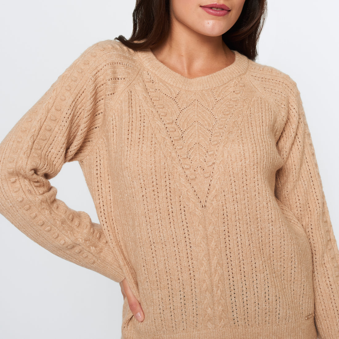 Chompa Raquel Beige