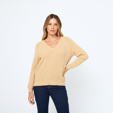 Chompa Romelia Beige