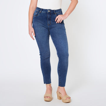 Jean Skinny Push Up Azul