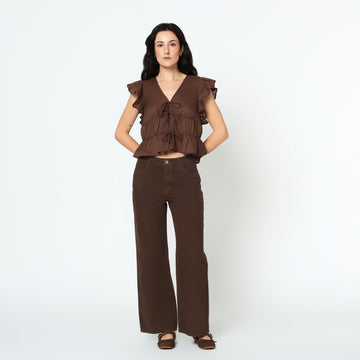 Pantalon Alexa Marron