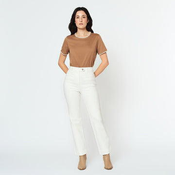 Pantalon Briseida Hueso
