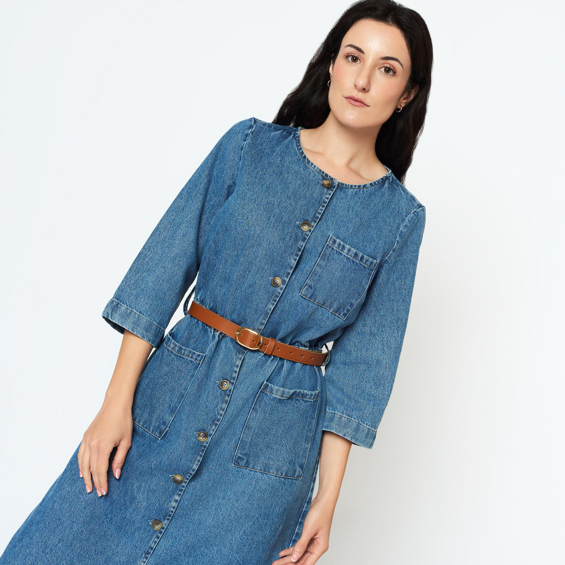 Vestido Alfred Celeste