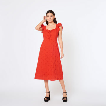 Vestido Eliana Rojo