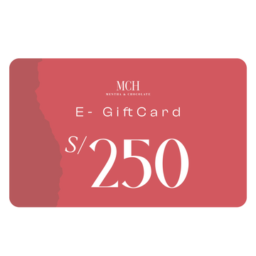 Tarjeta De Regalo De S/ 250