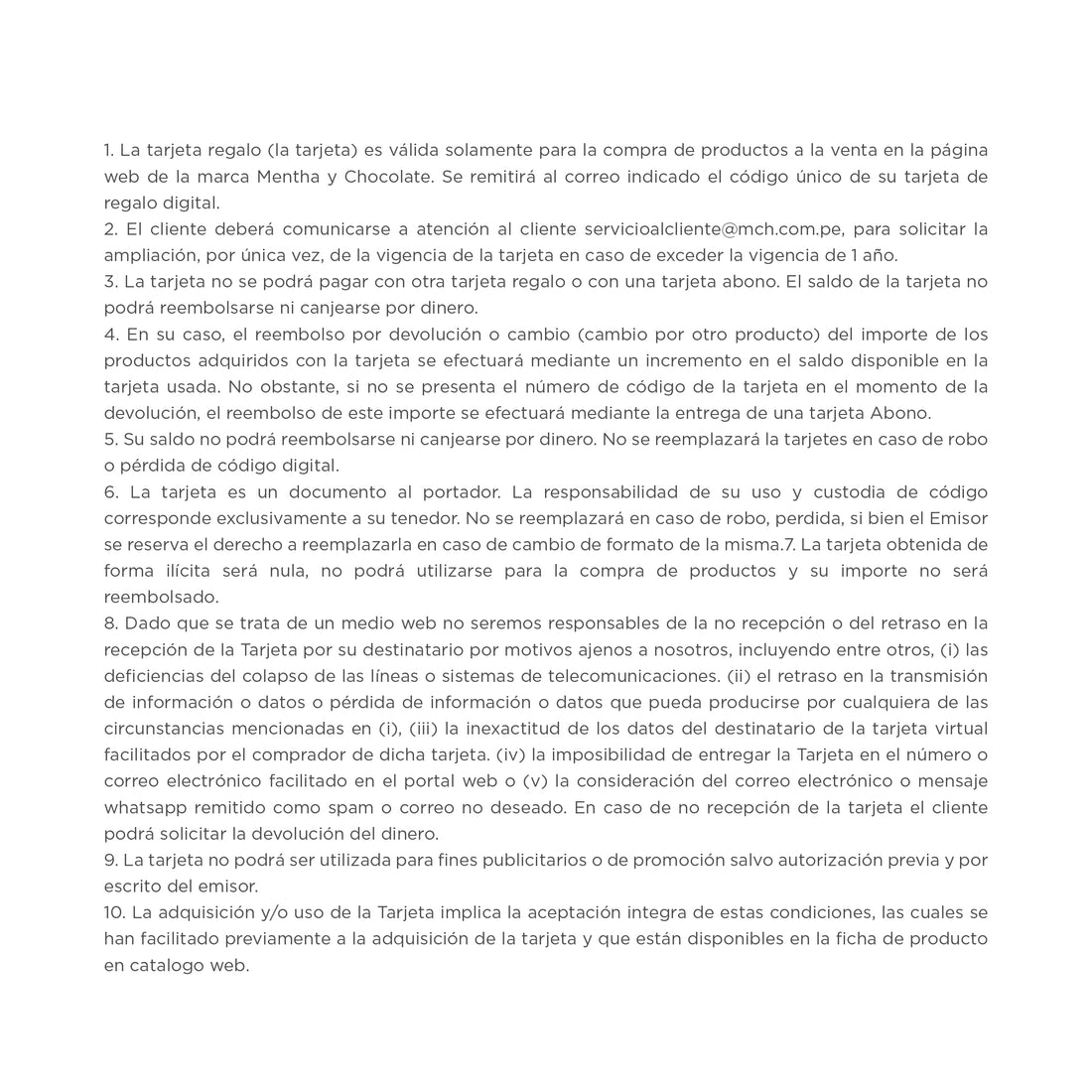 Tarjeta De Regalo De S/ 250