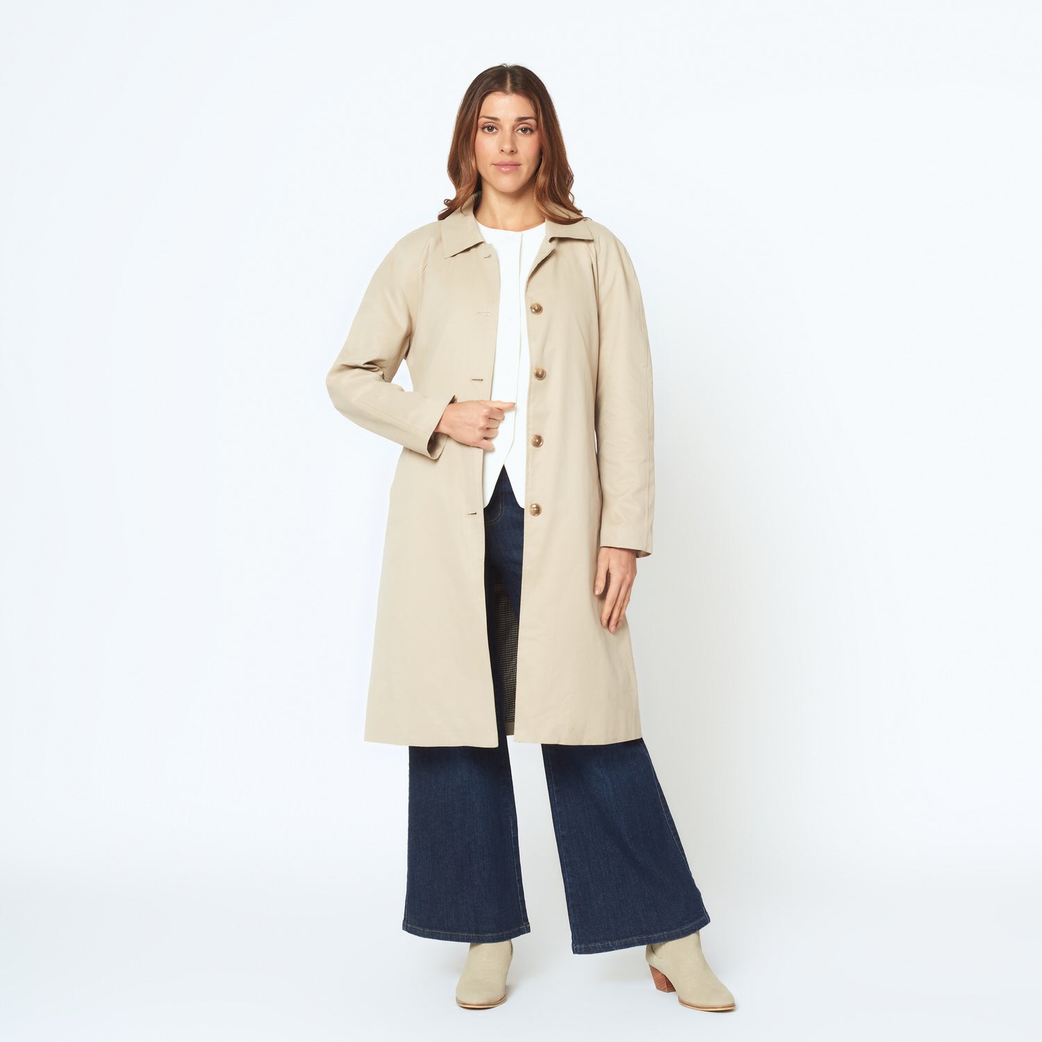 Abrigo Monica Beige