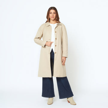 Abrigo Monica Beige