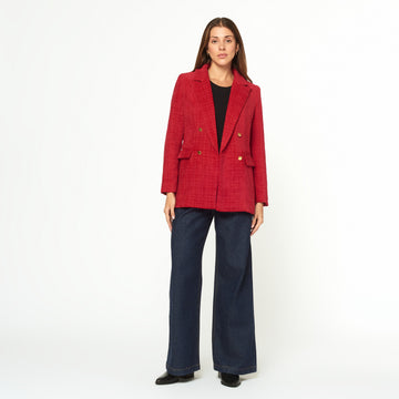 Blazer Adriana Rojo
