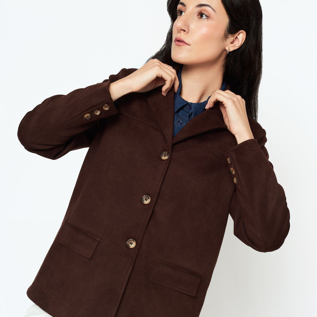 Blazer Alaia Marron