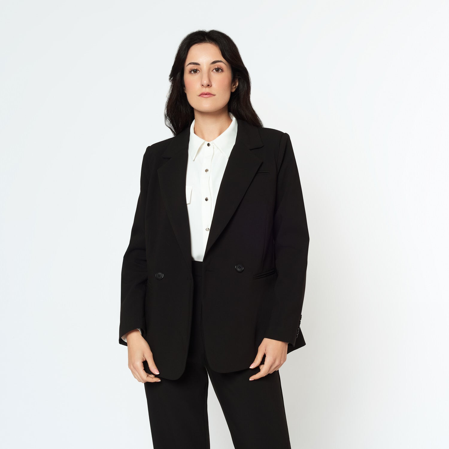 Blazer Albina Negro