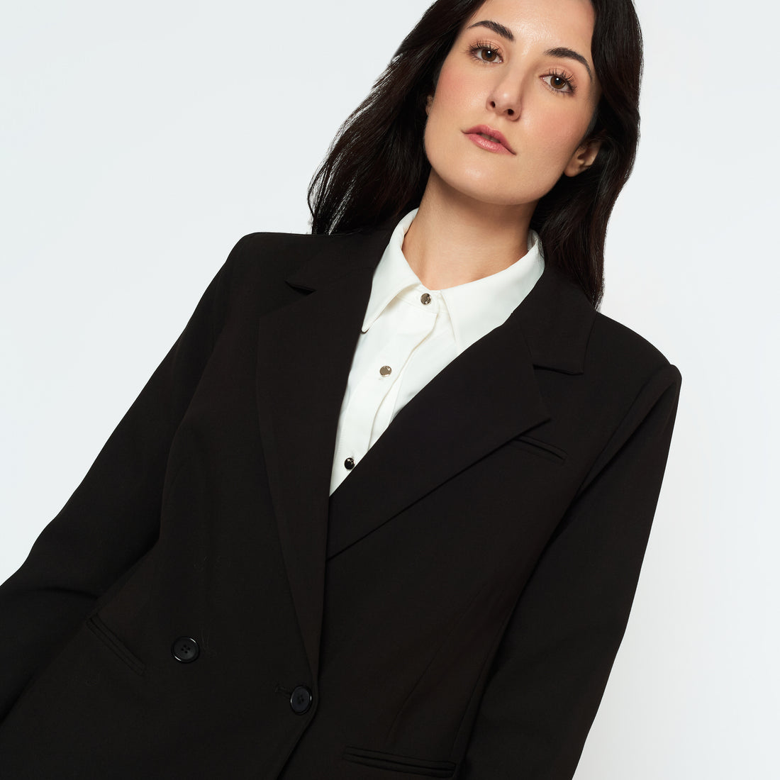 Blazer Albina Negro