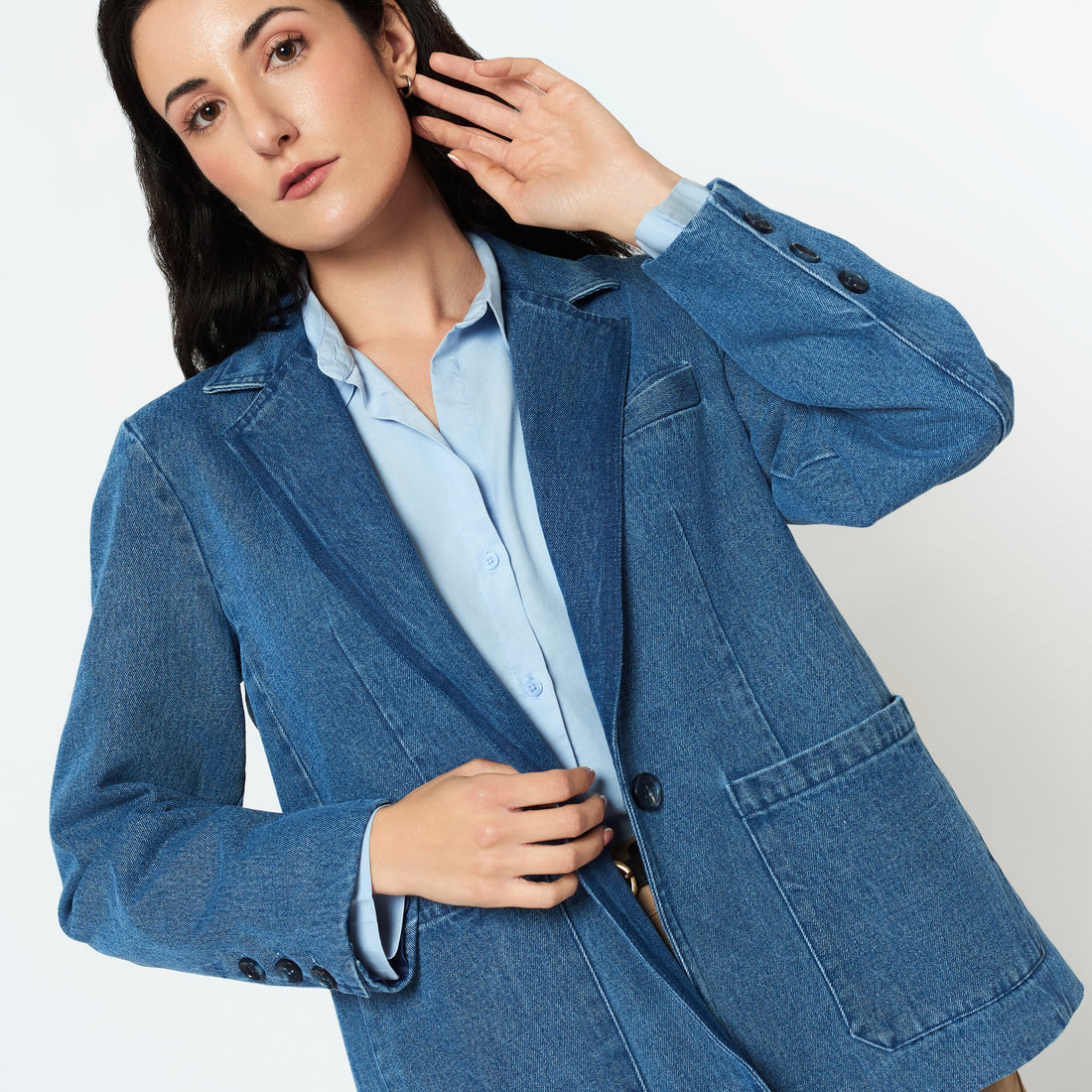 Blazer Amira Azul