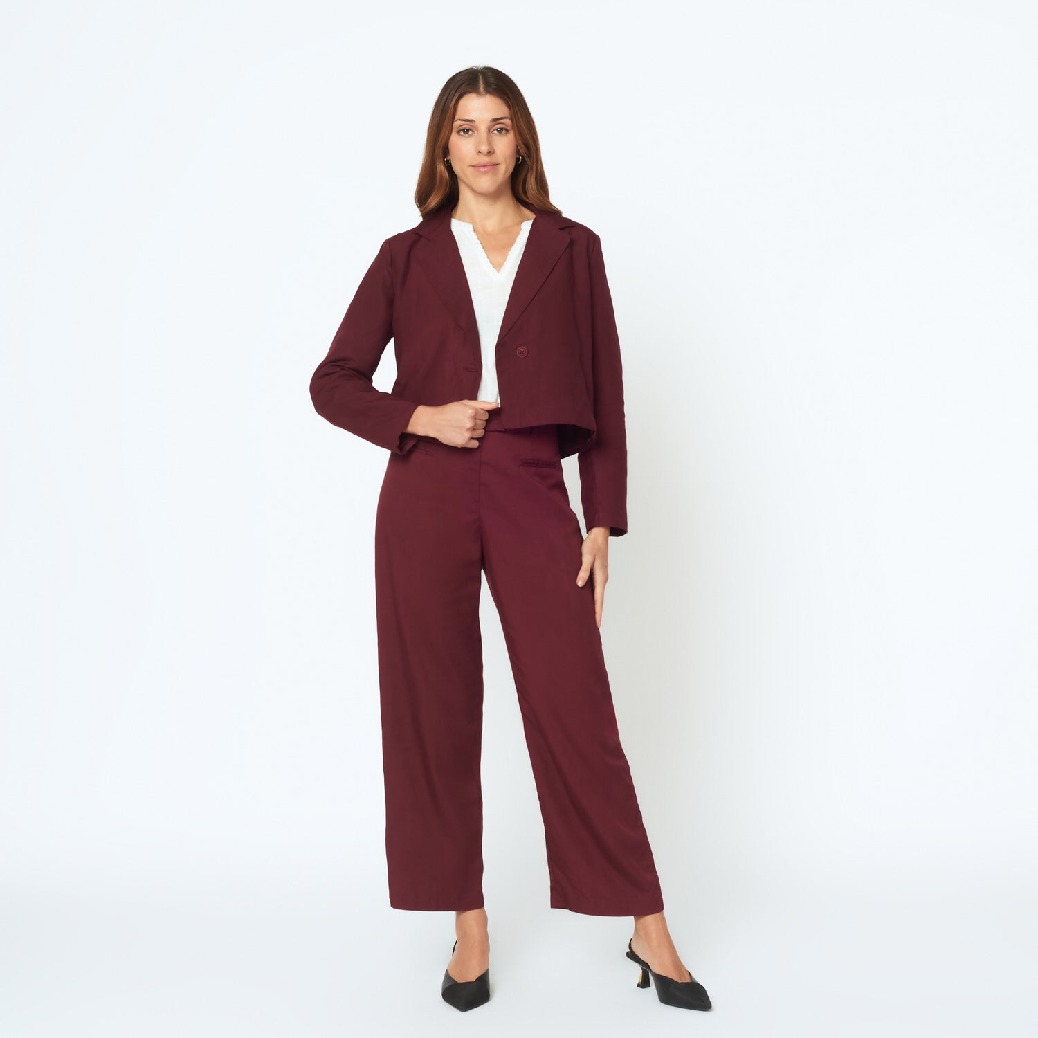 Blazer Angelina Morado