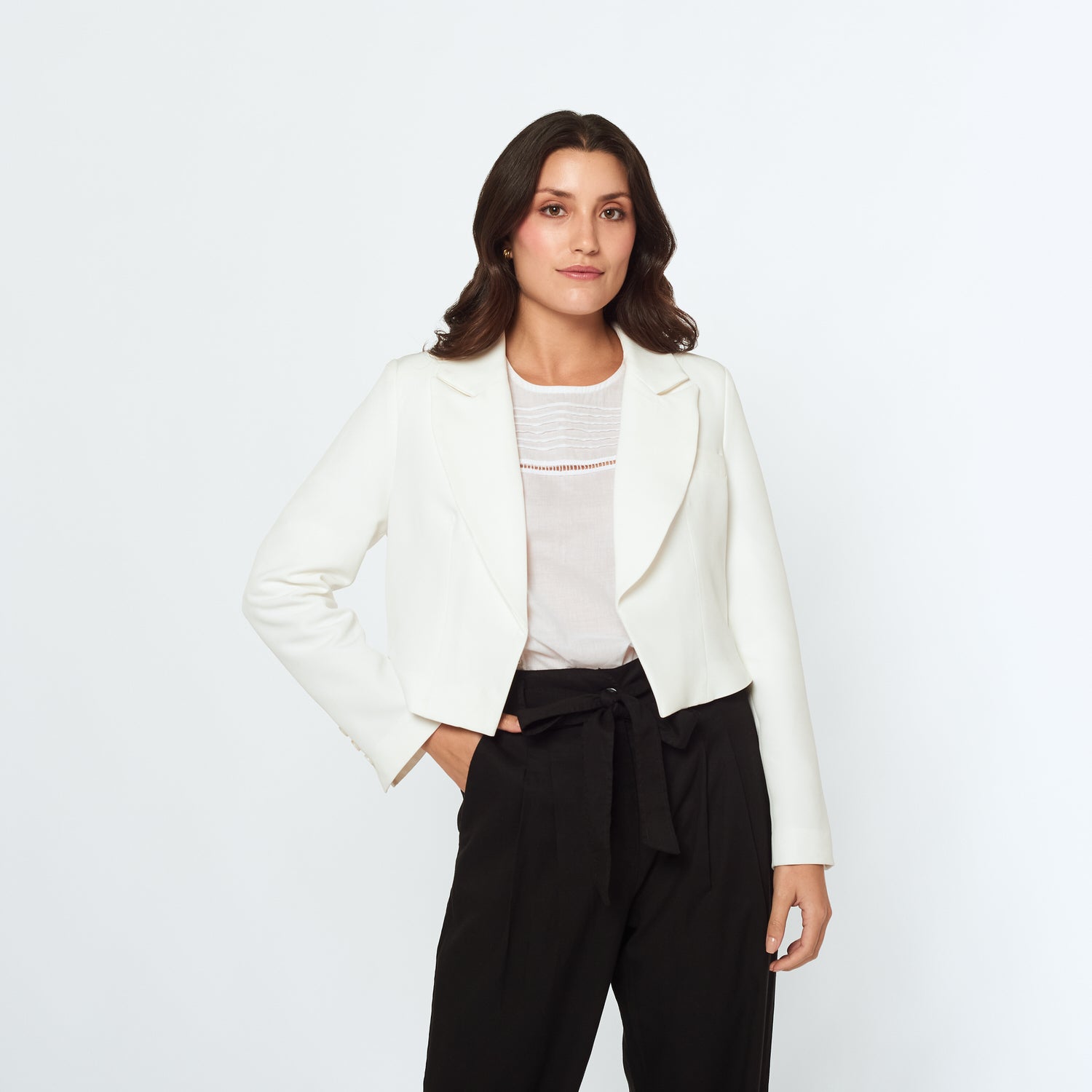 Chaqueta Clara Hueso