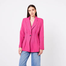 Cargar imagen en el visor de la galería, Blazer Filomena Fucsia
