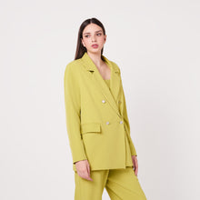 Cargar imagen en el visor de la galería, Blazer Rachel Verde Limon
