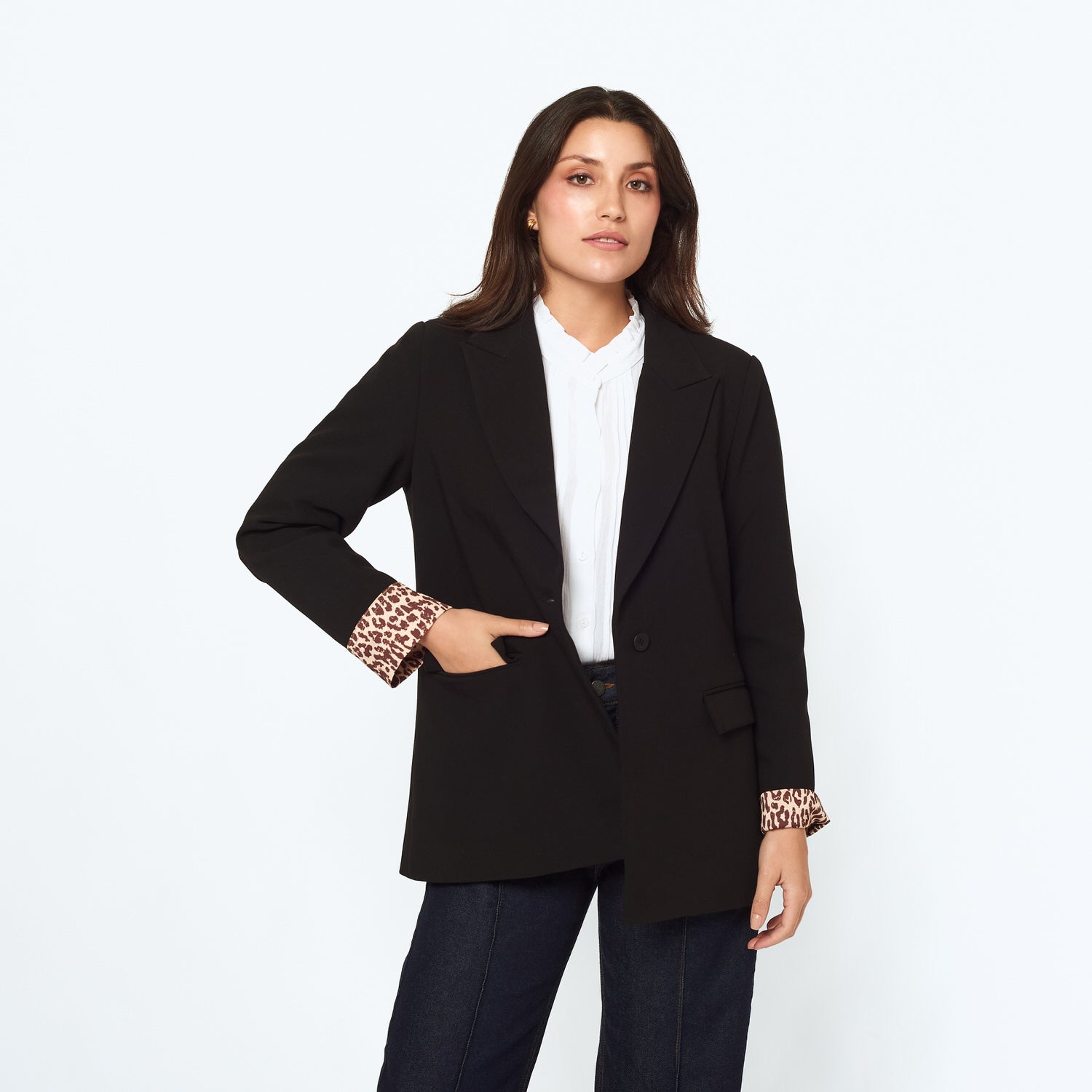 Blazer Romina Negro