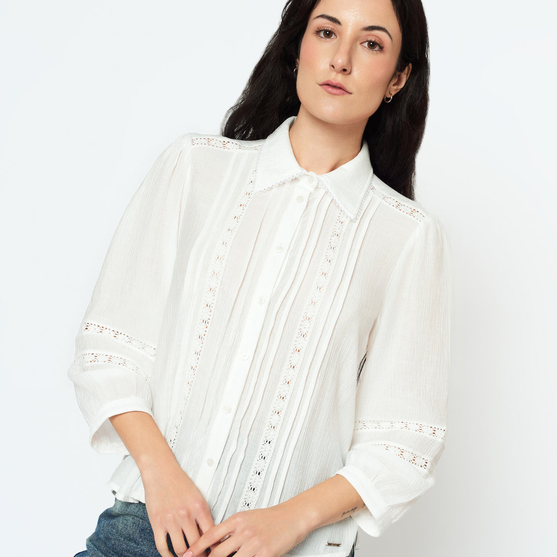 Blusa Abi Hueso
