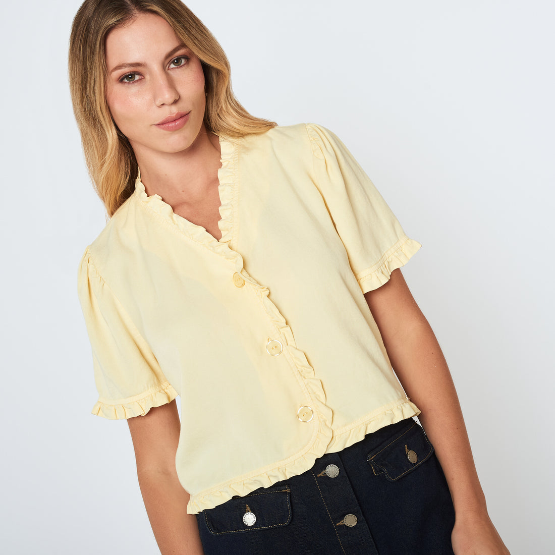 Blusa Adara Amarillo