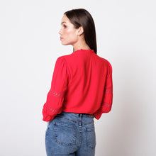 Cargar imagen en el visor de la galería, Blusa Aitana Rojo
