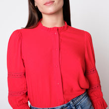 Cargar imagen en el visor de la galería, Blusa Aitana Rojo
