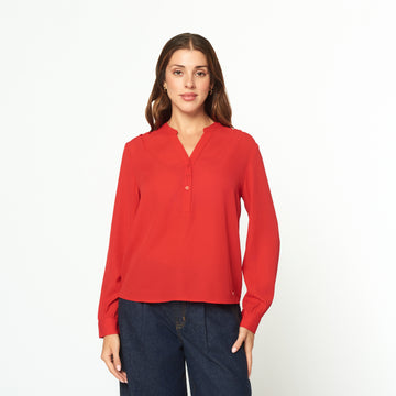 Blusa Aleli Rojo