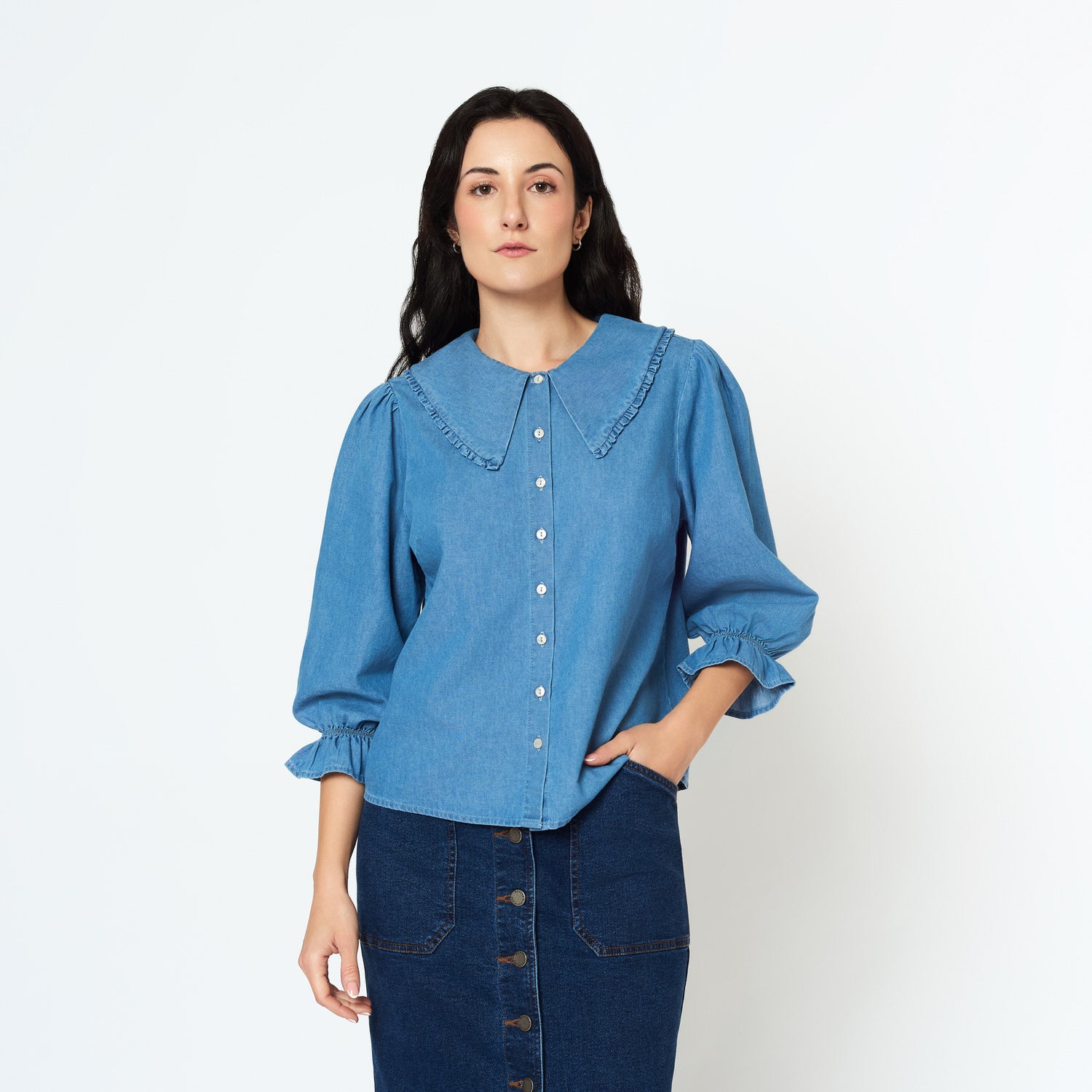 Blusa Alure Celeste