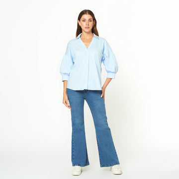 Blusa Amaira Celeste