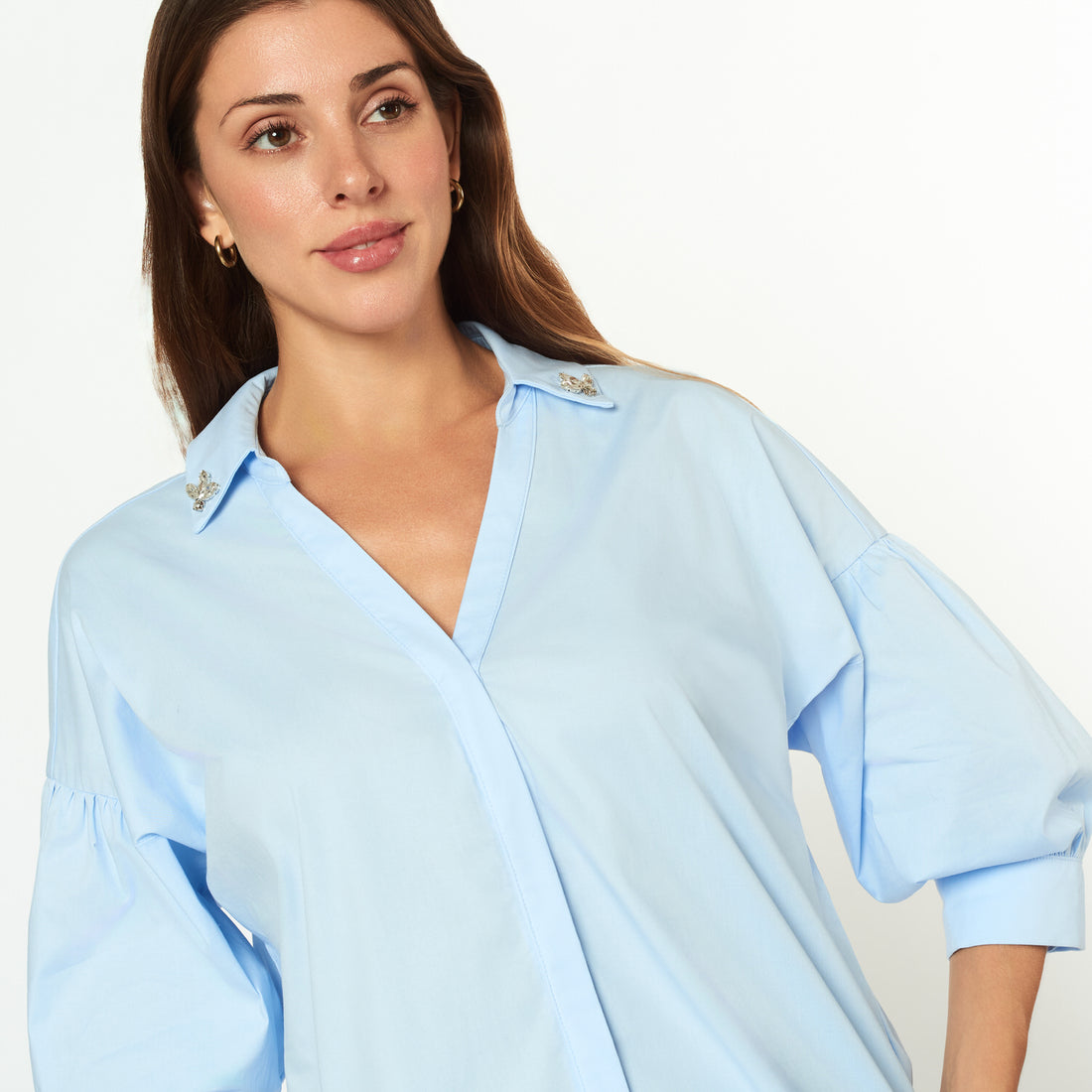 Blusa Amaira Celeste