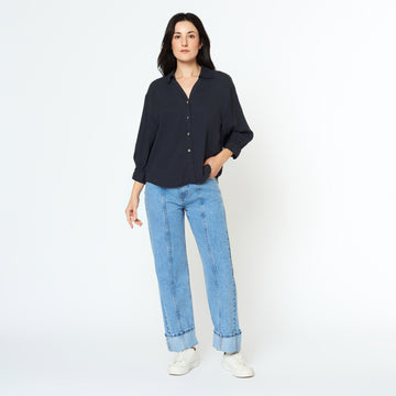 Blusa Amapola Azul