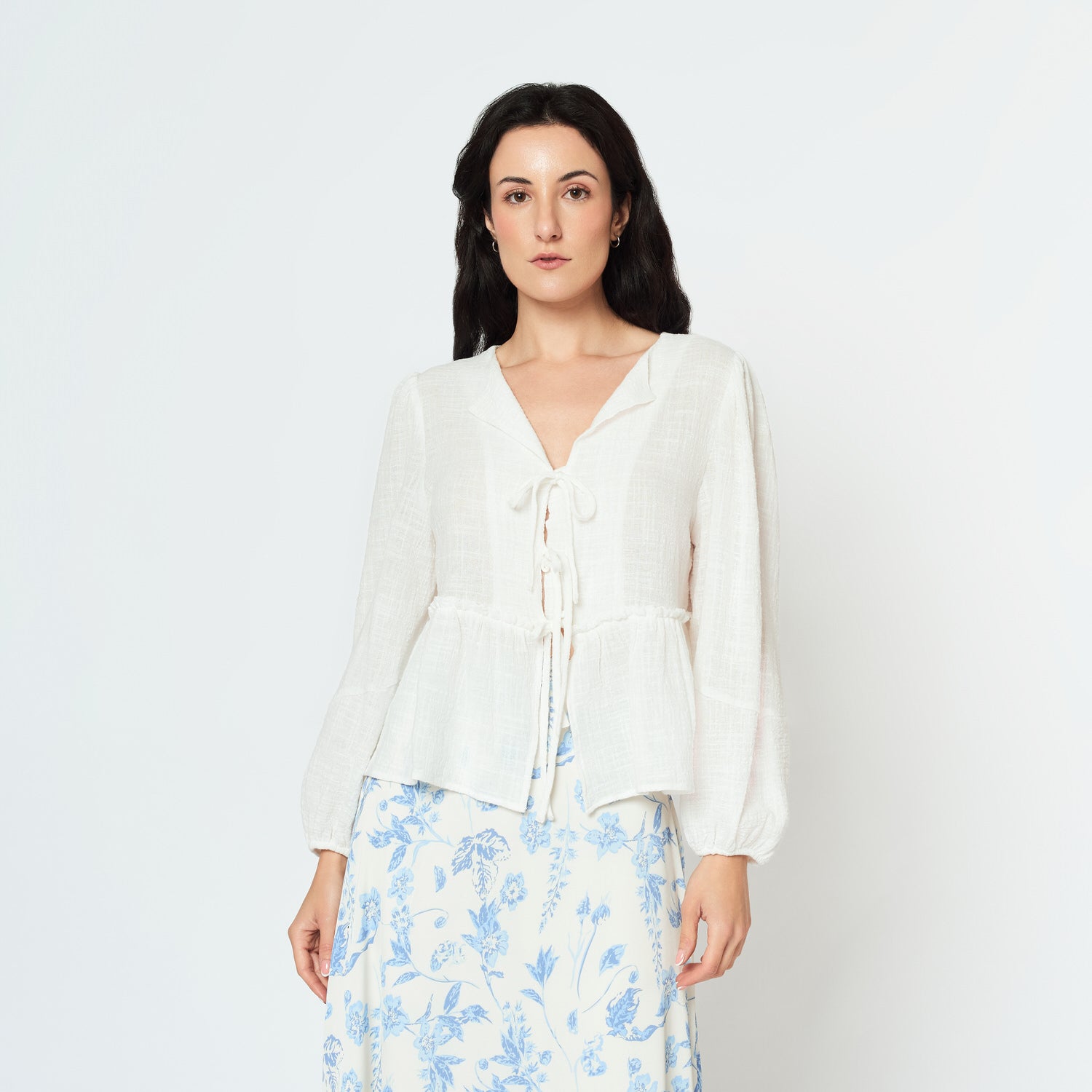 Blusa Amara Hueso