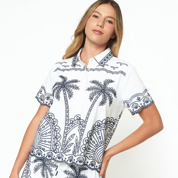 Blusa Antonia Hueso