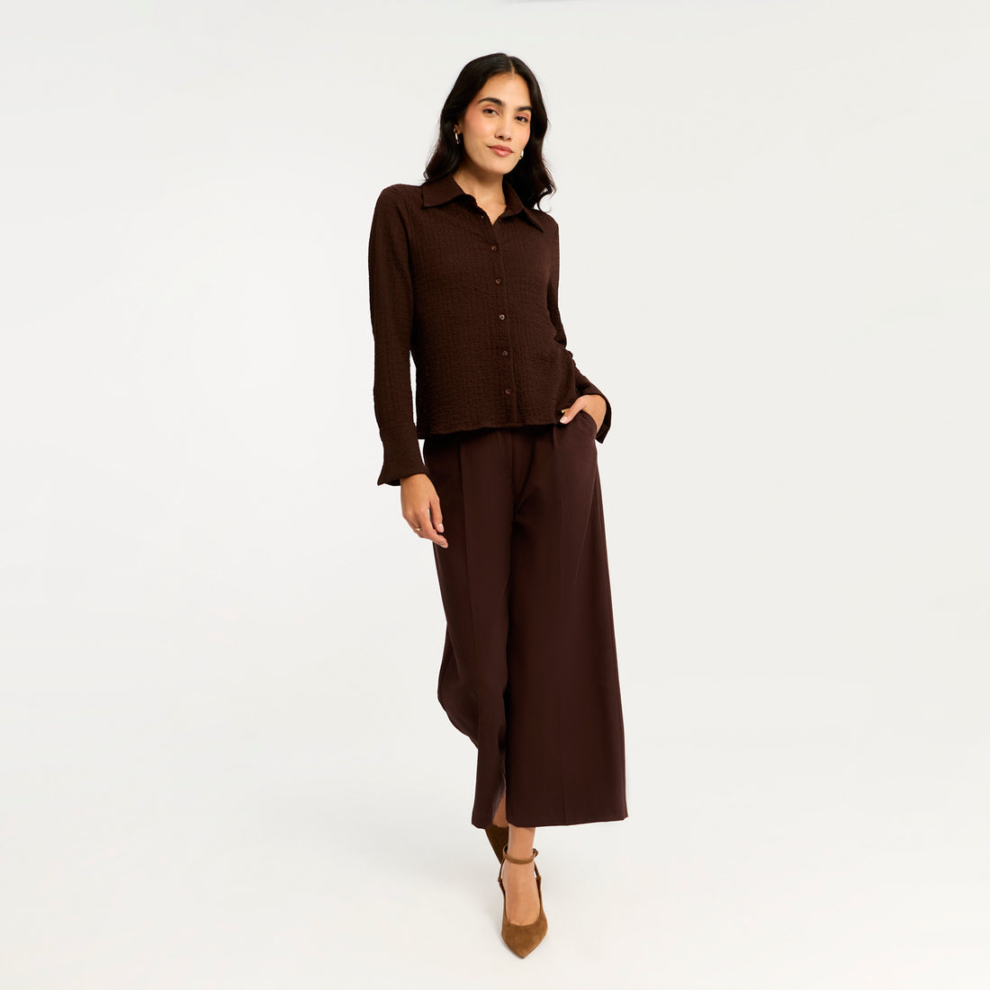 Blusa Arad Marron