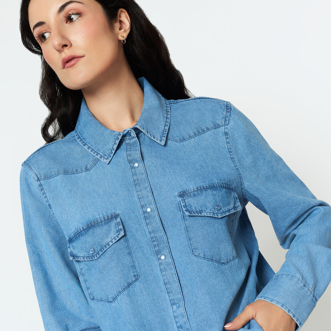 Blusa Ariel Celeste