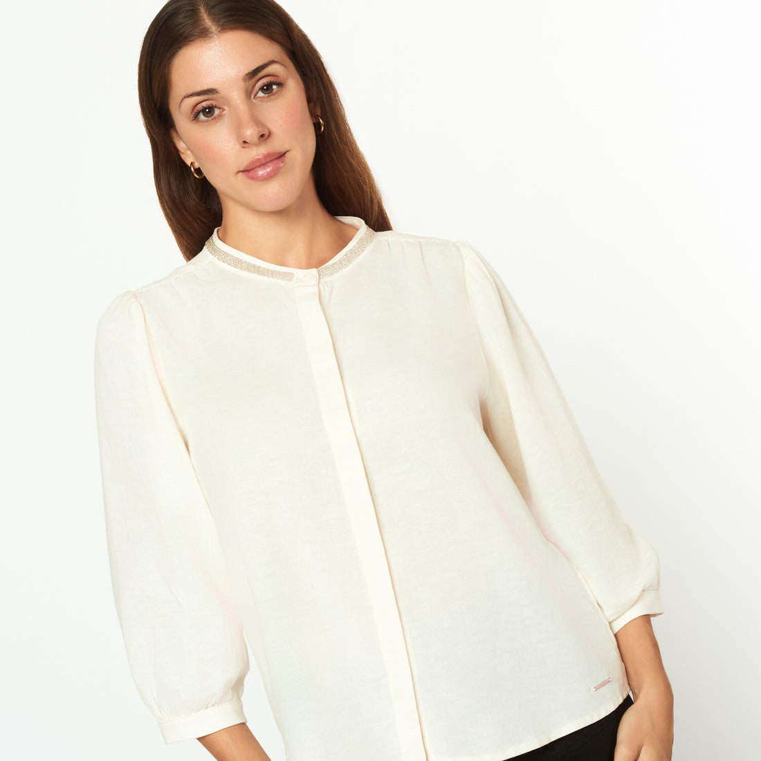 Blusa Arisbeth Crema