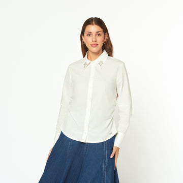 Blusa Azeneth Hueso
