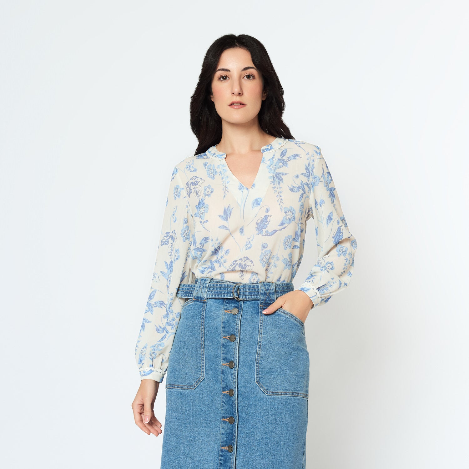 Blusa Bernadette Print